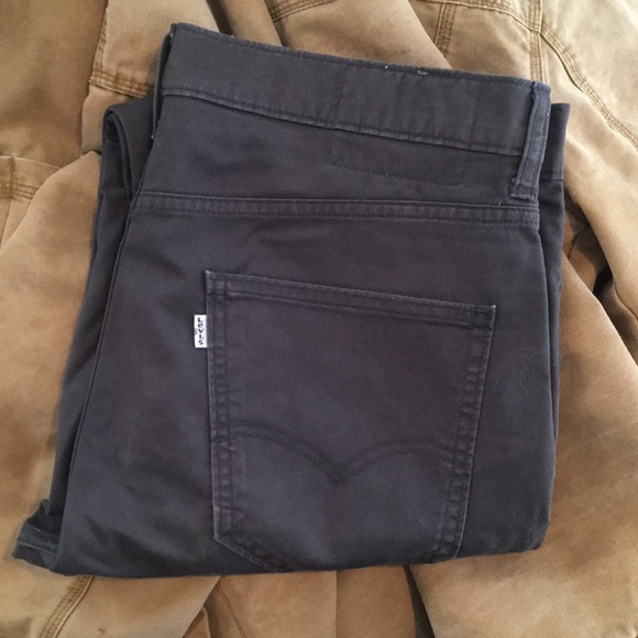 levi's 502 chino graphite